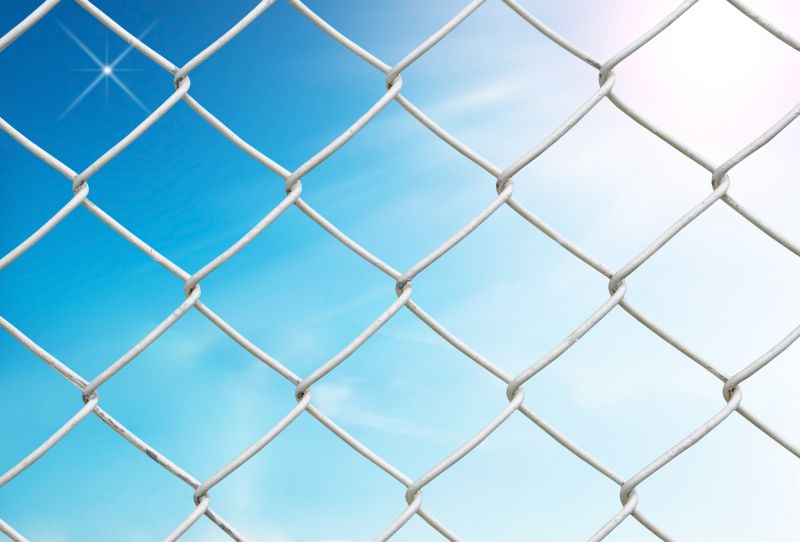 Diamond Mesh Fence Service detail