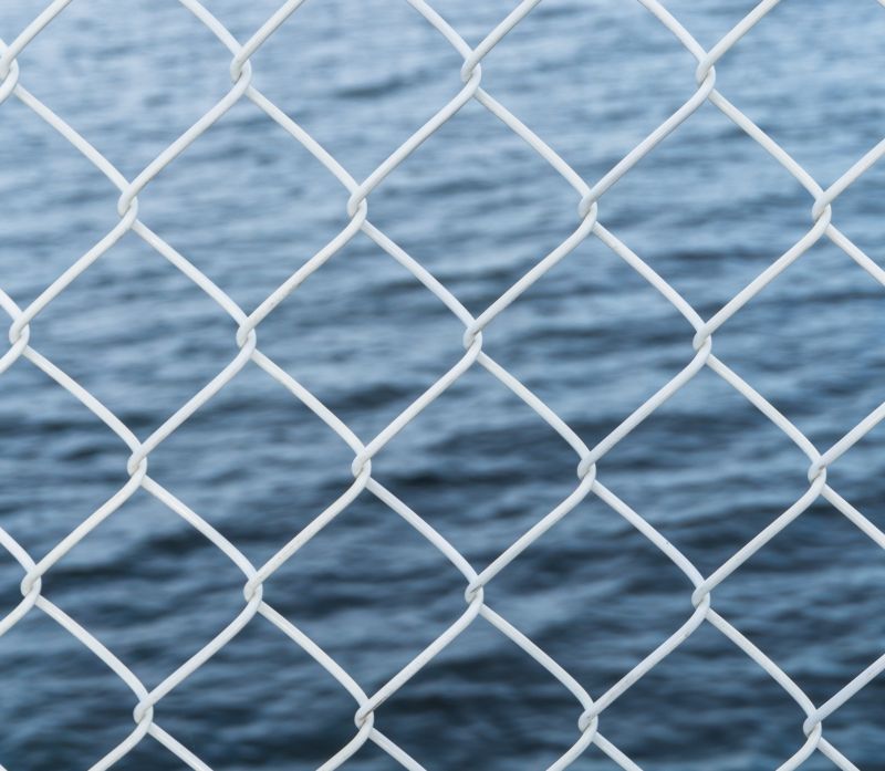 Hurricane Fence Installation detail