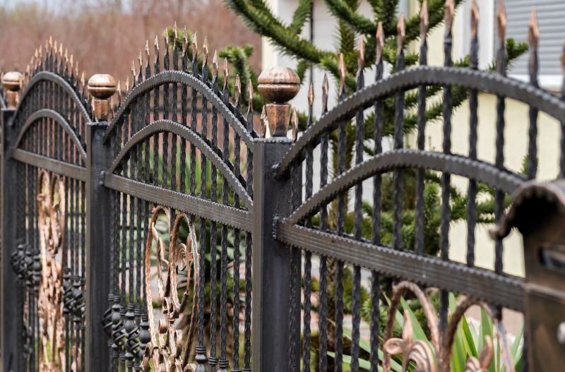 Ornamental Iron Fence Service detail