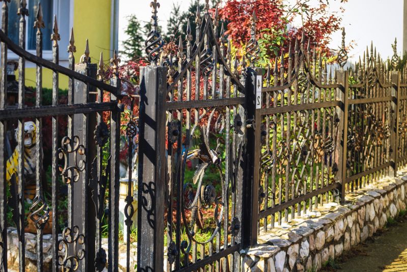 Ornamental Iron Fence Service detail